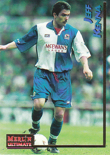 Jeff Kenna Blackburn Rovers 1995/96 Merlin Ultimate #35